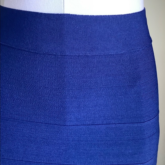 Royal Blue Bandage Skirt - Picture 4 of 10